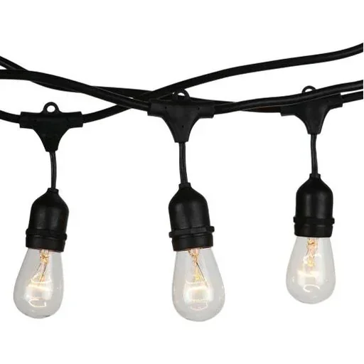 "VT-7135 Lichtkabel - Wasserdicht - 10 E27-Armaturen - 5 Meter image"