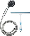 Handbrause-Set, Chrom, mit Abzieher