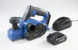 Akku Hobel 18 Volt Li-Ion AH18 inkl. Akku 2,0 Ah und Ladegerät