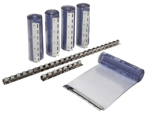 "Ersatz-PVC-Streifen 30cm, 225cm lang, montiert image"