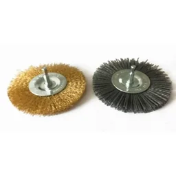 2Stk. Unkrautbürsten Metall/Nylon für Fugenreiniger GFR 401 - 110mm Bürstendurch