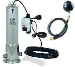 EJ 6 Plus Cistern Submersible Pressure Pump with Connection Accessories & electrical Pump Control