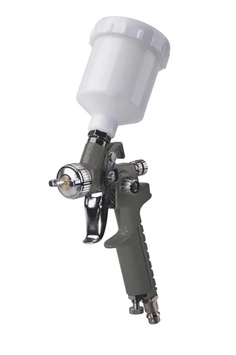 MINI HVLP Lackierpistole mit 0,8 und 0,5 mm Düsensatz