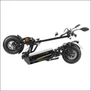 Elektro-Faltroller Speedster 45 km/h, 1000 Watt, inklusive Blinkanlage und Gepäckfach, Schwarz