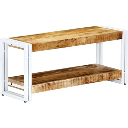 "TV-Schrank 90x30x40 cm Mango-Massivholz image"