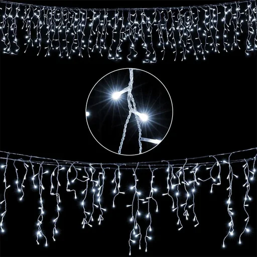 "Weihnachtsbeleuchtung Lichterkette - 200 LEDs - 10 m - Innen und Außen image"