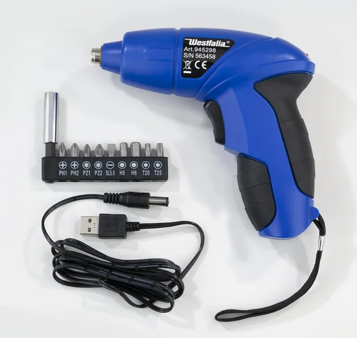 "Akku Schraubendreher 3,6 Volt mit USB Anschluss image"