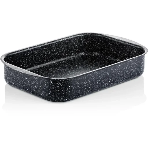 "Auflaufform Bratentopf Ø35 cm (12") Schwarzer Marmor image"