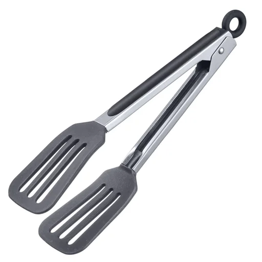 "Bratzange 26,5 cm, Edelstahl-Silikon image"