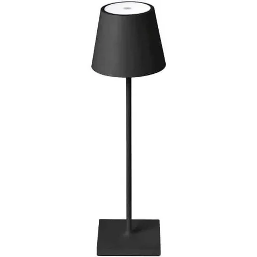 "VT-7703 Tischleuchte - 3000K - Dimmbar über Touch - Wiederaufladbar - Schwarz image"