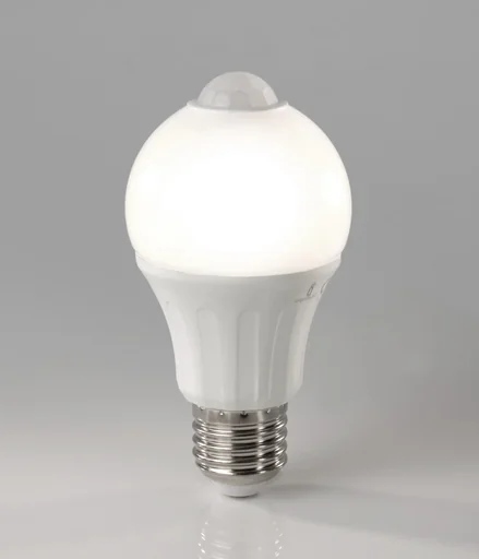 LED Lampe mit Bewegungssensor, 6 Watt, E27