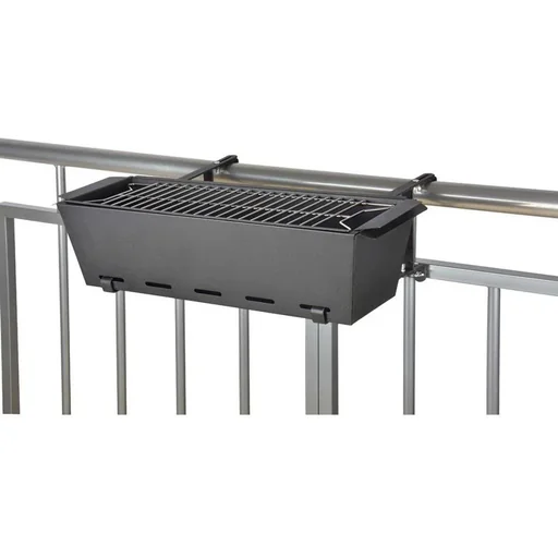 "Esschert Design-Balkongrill schwarz BL096 image"