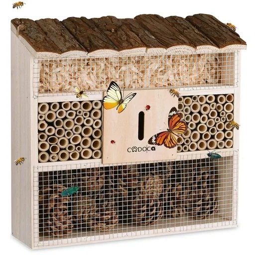 "Cadoca Insektenhotel 30,5x9,5x31cm image"