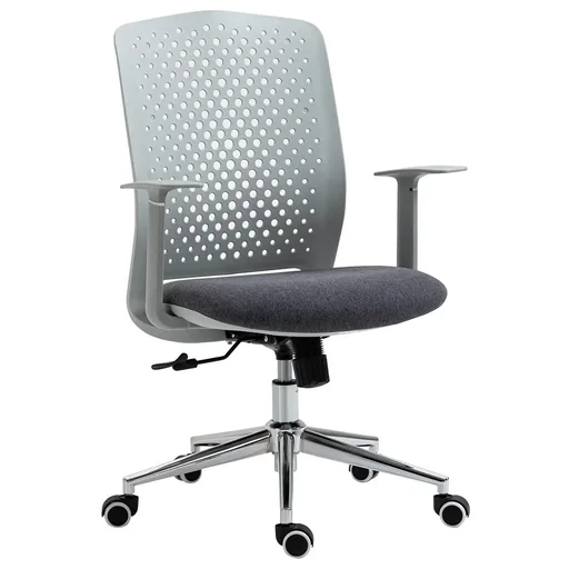 "Bürostuhl drehbarer Chefsessel ergonomischer Computer-Arbeitsstuhl mit hoher Rückenlehne und Höhenverstellbar PP-Rückenl image"