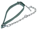 Kälberanbindung, komplett mit Kette aus Trevira