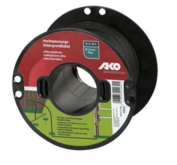 Underground cable Ø 1,6 mm, 25 m on plastic reel, 0,07Ω/m