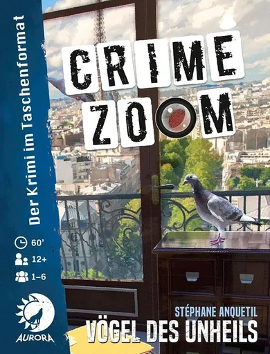 "Crime Zoom - Vögel des Unheils - Krimispiel im Taschenformat image"