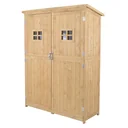 Geräteschrank natur