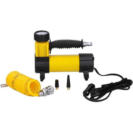 "Mini-Kompressor - 12V - Inkl. 3 Adapter - über Zigarettenanzünder image"