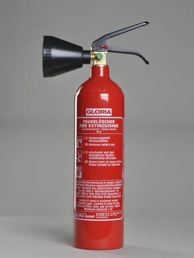 "Feuerlöscher KS 2 SBS, 2 kg CO2 Löscher, 34B, Aluminiumbehälter, frostsicher image"
