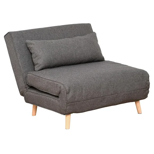 "Einzelsofa Schlafsofa Sofabett Klappsofa verstellbar Rückenlehne Liege nordisch skandinavisch 25D Schaumstoff Haus Leine image"