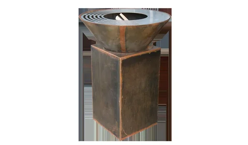 "Feuerschale - Nurmi mit Holzablage image"