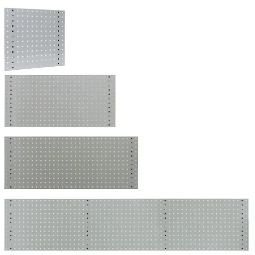 "Lochplatte 493mm x 456mm, RAL 7035 image"