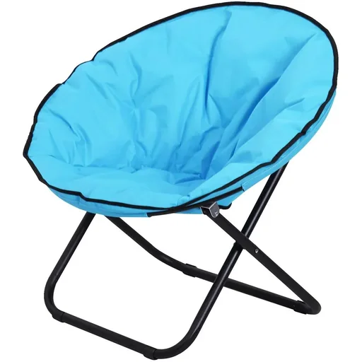 "Klappstuhl Klappsessel Campingstuhl Gartenstuhl Blau 80 x 80 x 75 cm image"