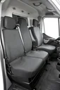Passform Sitzbezüge aus Stoff für Opel Movano, Renault Master und Nissan Interstar ab BJ 04/2010 bis 2014