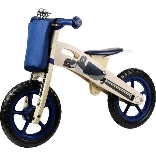 "Gehfahrrad-Holz - 37-44cm - Dunkelblau image"