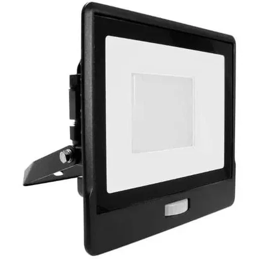 "VT-158S LED-Flutlicht mit Sensor - 50 W - 4000 Lm - 6500K - Schwarz image"