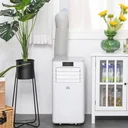 4in1 Klimagerät mit Fernbedienung weiß, grau