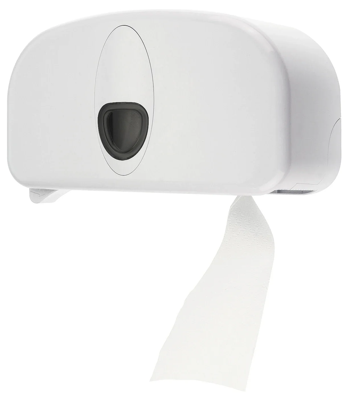 Toilettenpapierhalter, Klopapierhalter, Toilettenpapierspender - PQ20CDuo, für 2 Kernlose Rollen, Kunststoff