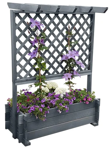 "Rankkasten mit Pergola 102/200, grau image"