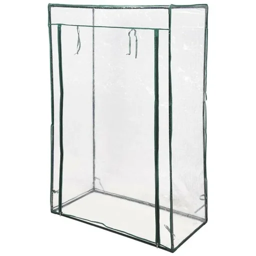 "FLO Rechteckiges Gewächshaus - PVC - 100x50x150 cm image"