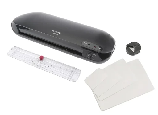 "Laminiergerät 4in1 Set mit Lineal, Eckenrunder und Folien image"