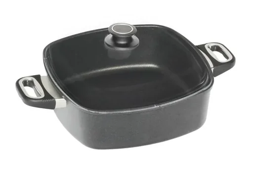 "Viereck-Schmorpfanne mit Deckel, 28 x 28 x 7 cm, 4 Liter image"