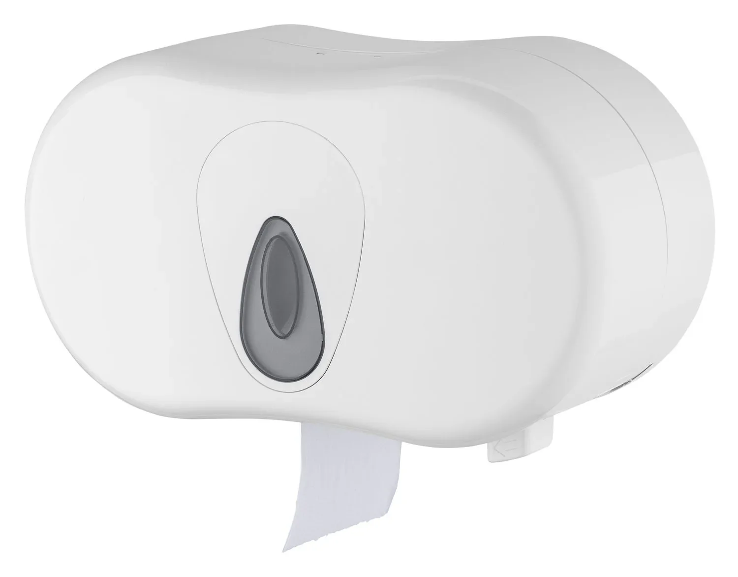 "Toilettenpapierhalter, Klopapierhalter, Toilettenpapierspender - PQTMCDuo, für 2 Rollen, Kunststoff image"