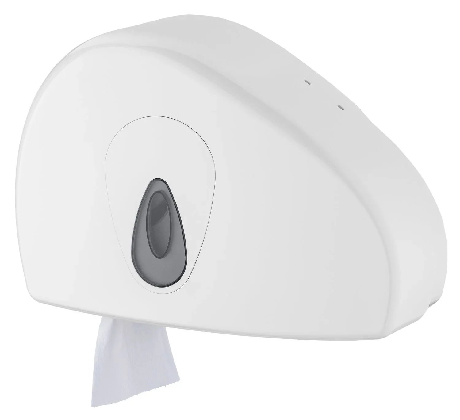"Toilettenpapierhalter, Klopapierhalter, Toilettenpapierspender - PQMiniSRJ, Großrollenspender mini, Restrolle Funktion, Kunststoff image"