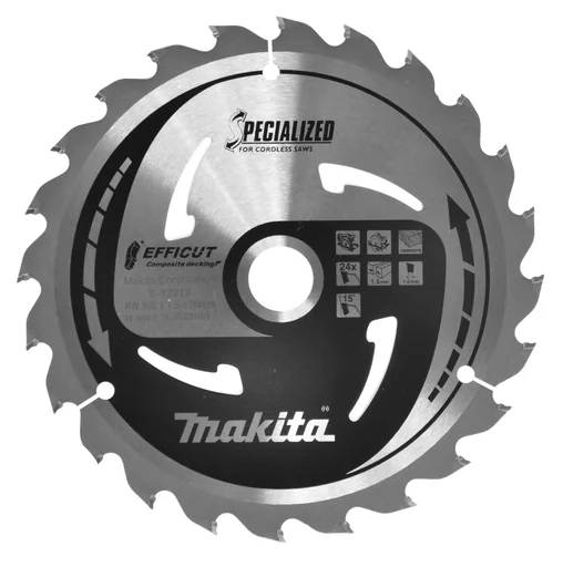 "EFFICUT Sägeblatt 165x20x24Z image"