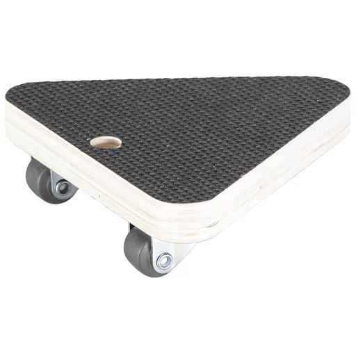 "Transporthilfe MM 1314, 14 x 14 x 14 x 4,5 mm, softe Rollen Ø 20 mm, Multiplexplatte Maxigrip FSC®, Tragkraft 100 kg image"