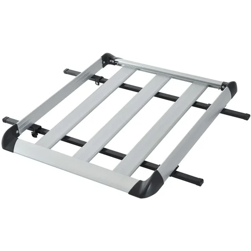 "Gepäckträger Dachträger Universal 110cm Alu 75kg Silber image"