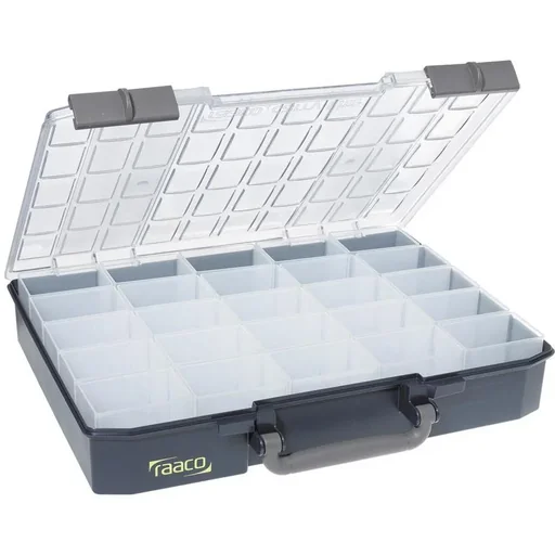 "Raaco Sortimentskasten CarryLite 80 5x10 25 Böden image"