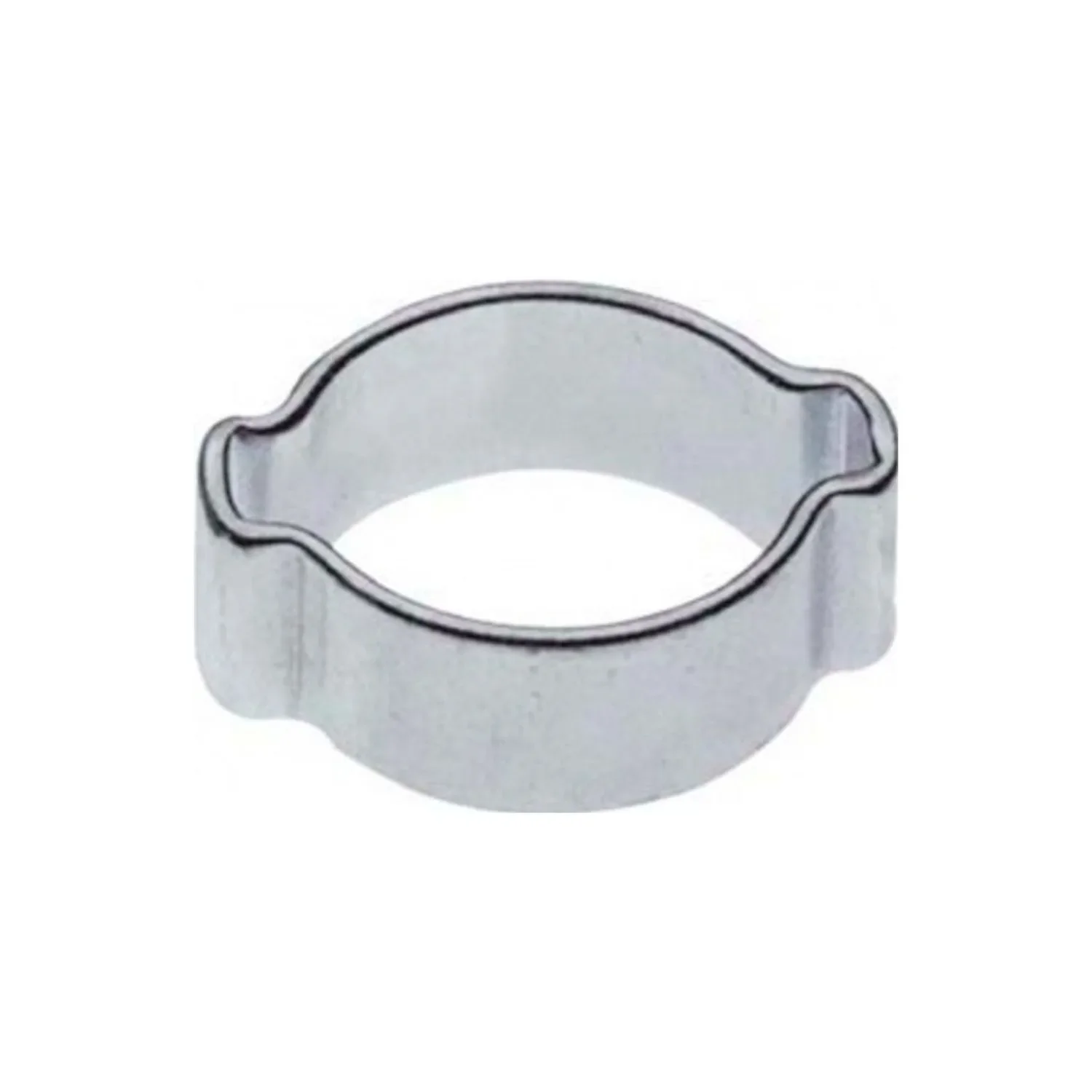 2-Ohr-Schlauchklemme 10mm, verzinkt, 100 Stück
