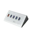 USB 3.0 HUB 4-port, Aluminium, inkl. Power Suppl