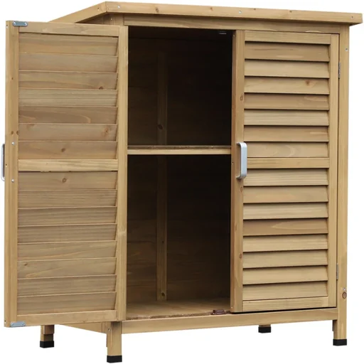 "Geräteschrank mit Lamellentüren image"