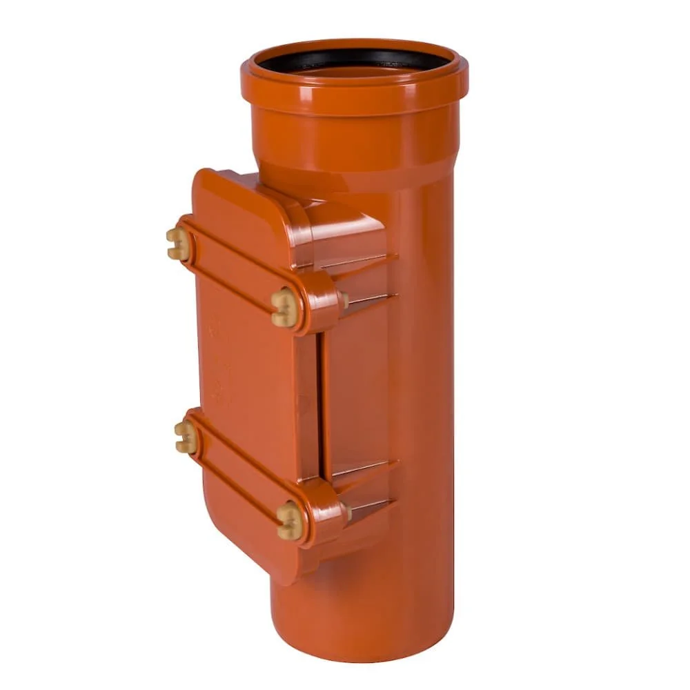 "KG Rohr DN 110, Reinigungsrohr, Abwasserrohr PVC image"