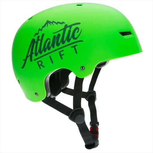 "Kinder/Skaterhelm Neon Grün S Verstellbar, 50-54cm image"