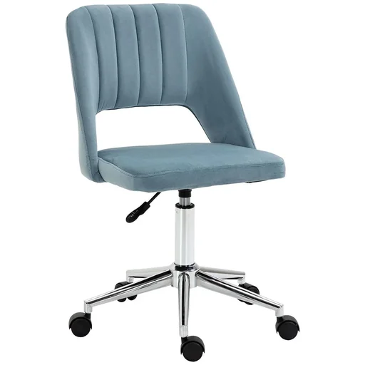"Bürostuhl Drehstuhl Schreibtischstuhl Höhenverstellbar 360° drehbar Jakobsmuschel-Form mit Nahtlinien-Design Schaumstoff image"