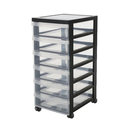 "Rollcontainer DC-361 mit 6 flachen Schubladen image"
